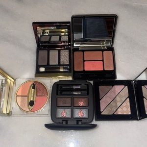 Guerlain, Burberry, Tom Ford eyeshadow palette set